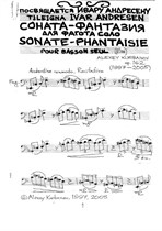 Sonate-Phantaisie pour basson seul